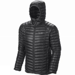 Mountain Hardwear Men's Ghost Whisperer Hooded Down Jacket Black